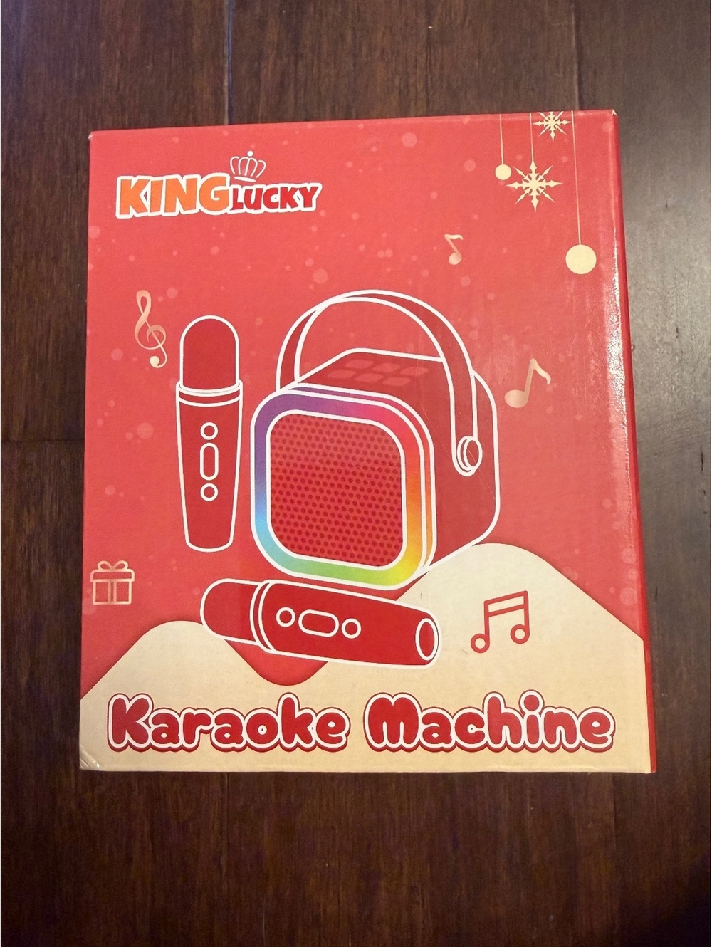 New Kinglucky Portable Karaoke Machine for Kids with Wireless Microphones